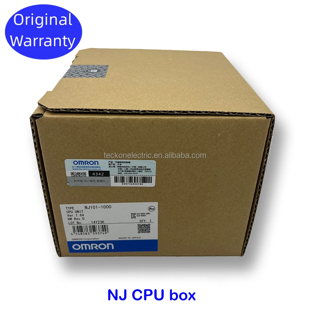 product new original nj501 1500 nj series nj501 cpu unit nj501 1500 machine automation controller plc nj501 1500 cpu-5