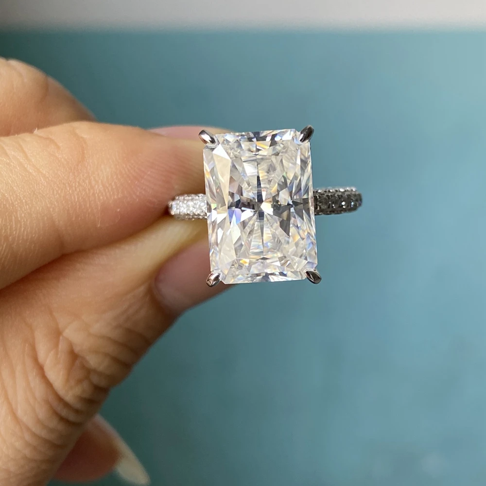 8 carat radiant cut diamond