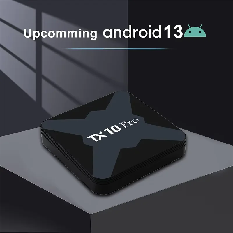 2024新品出厂价格TX10 pro H616双wifi 6k智能电视盒8gb 128GB安卓13.0声控遥控机顶盒