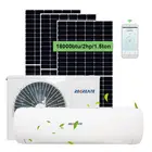 Ac Solar Split Ac 18000btu Solar AC Cooling And Heating Wall Split Solar Powered Air Conditioner 1.5T