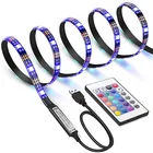 Rgb Rgb Led Rgb Strip Light Pixel Led 5050 30leds/M Lights Strip Color 5V 24keys TV Led Lights RGB Stripe