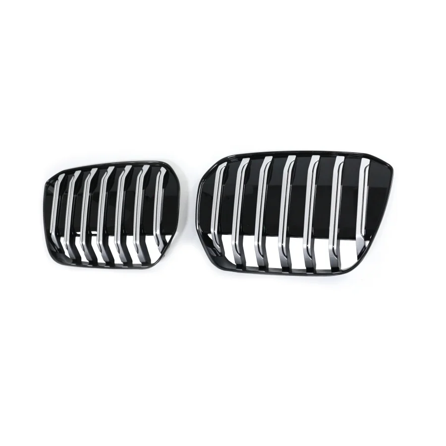 product tiypeor car silver plated bumper kidney grille mesh insert suitable for bmw ix3 g08 2020 2023945-5