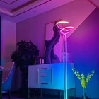Rgb Runshun Modern Dream RGB Colors Standing Light Remote Control Touch Led Floor Lamp For Living Room Decor