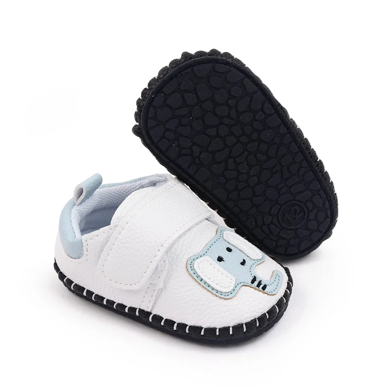 Cartoon Elephant Rubber Soled Infants Non-slip Toddler Shoes Wear-resistant Baby Walking Shoes supplier