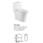 Promotoional And Hot Sale 1 Piece Dual Flush Ceramic Wc Toilet Inodoro De Ceramica 1 Piece Toilet