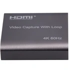 Hd Portable Loop Out 4K 60Hz HD Usb 3.0 Video Game 4k Capture Device