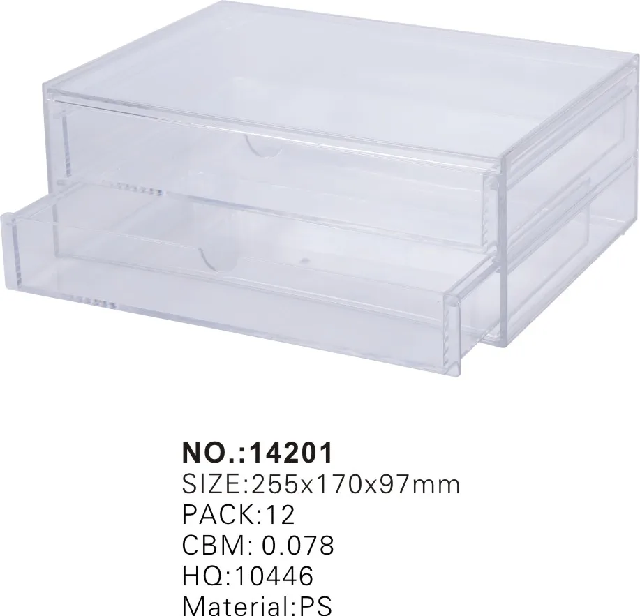 Plastic Organizer Big-Capacity Cosmetics Storage Makeup Organizer