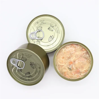 China Factory TOP Selling OEM High Nutrition Pet Treats Wet Cat Food Canned Dog Cat Food
