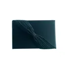Black Wedding Wedding Bowknot Ribbon Decorated Black Silk Cover Wedding Reception Guest Book