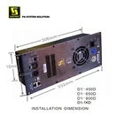 Audio Built D1-1KD Audio Class D 1000W Subwoofer Plate Amplifier Module Built In DSP