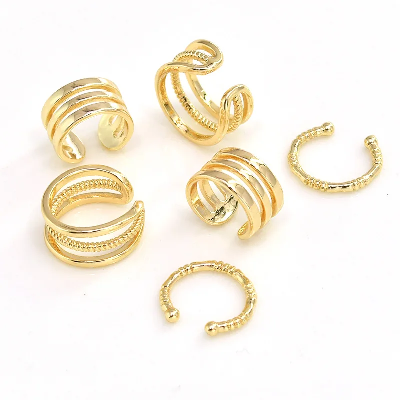 GOLD PLATED Earring Clips