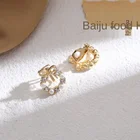 Stud Earrings The Most Beautiful New Arrival Small Stud Earrings Sweet Oval Pearlpearl Earrings Jewelry Hoop Earrings