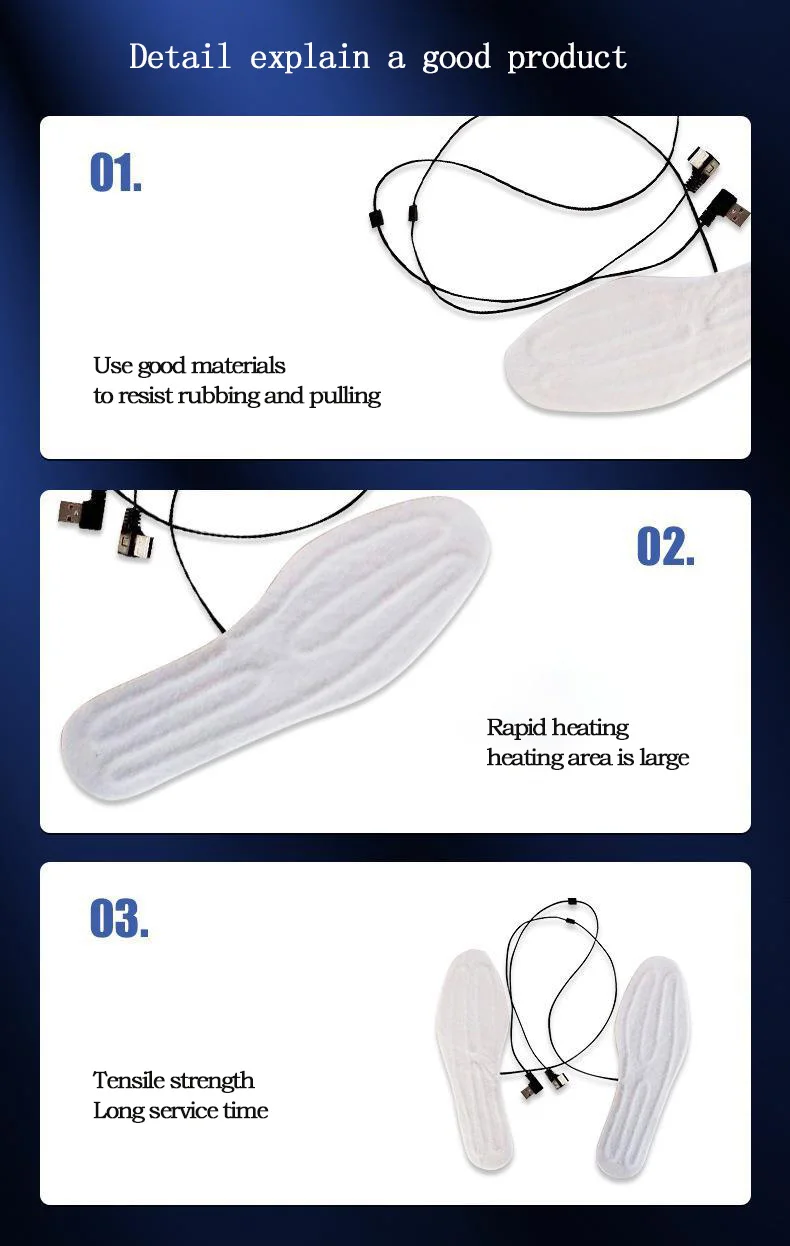 Foot Hand Warmers, USB, 4.5V, 0.2mm - detail 4