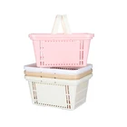 Customizable Supermarket Plastic Shopping Basket Multi-purpose Personalized PP Shopping Basket