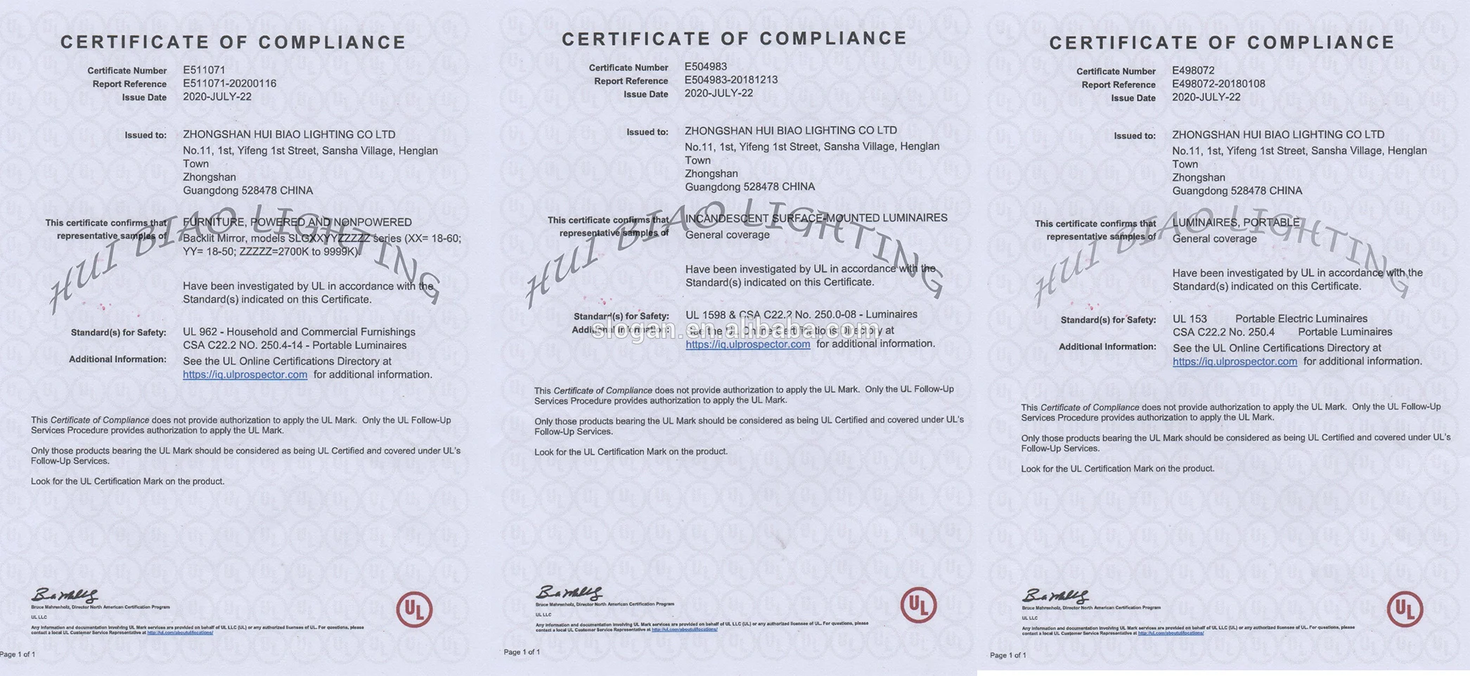 Double USB Square Fabric Shade Bedside Table Lamp for Holiday Inn