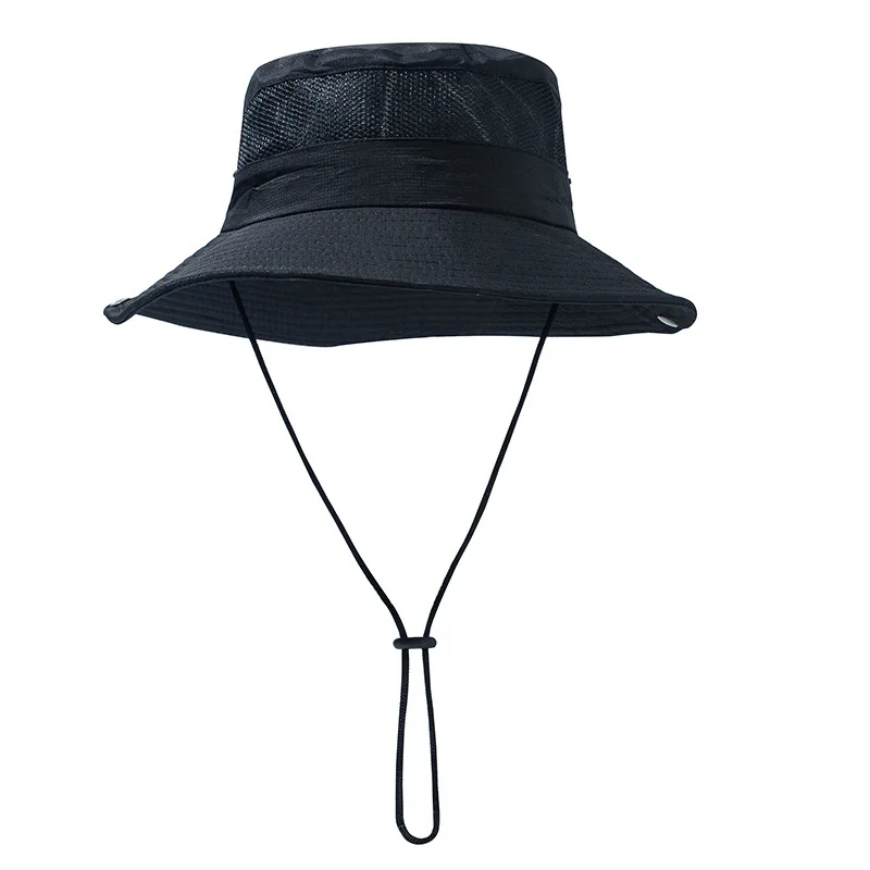 fisherman bucket hat with string