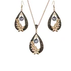 High Fashion Jewelry High Standard Custom Fashion Retro Ladies Earring Jewelry Sets Women Necklace Luxury Gold Jewelry Sets