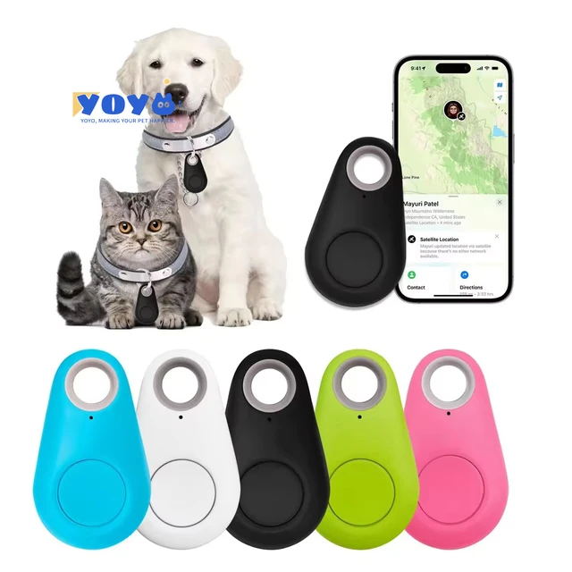 Yoyo 2024 New Portable Anti-lost Device Smart Finders Tracker For Cats Dogs Pet Gps