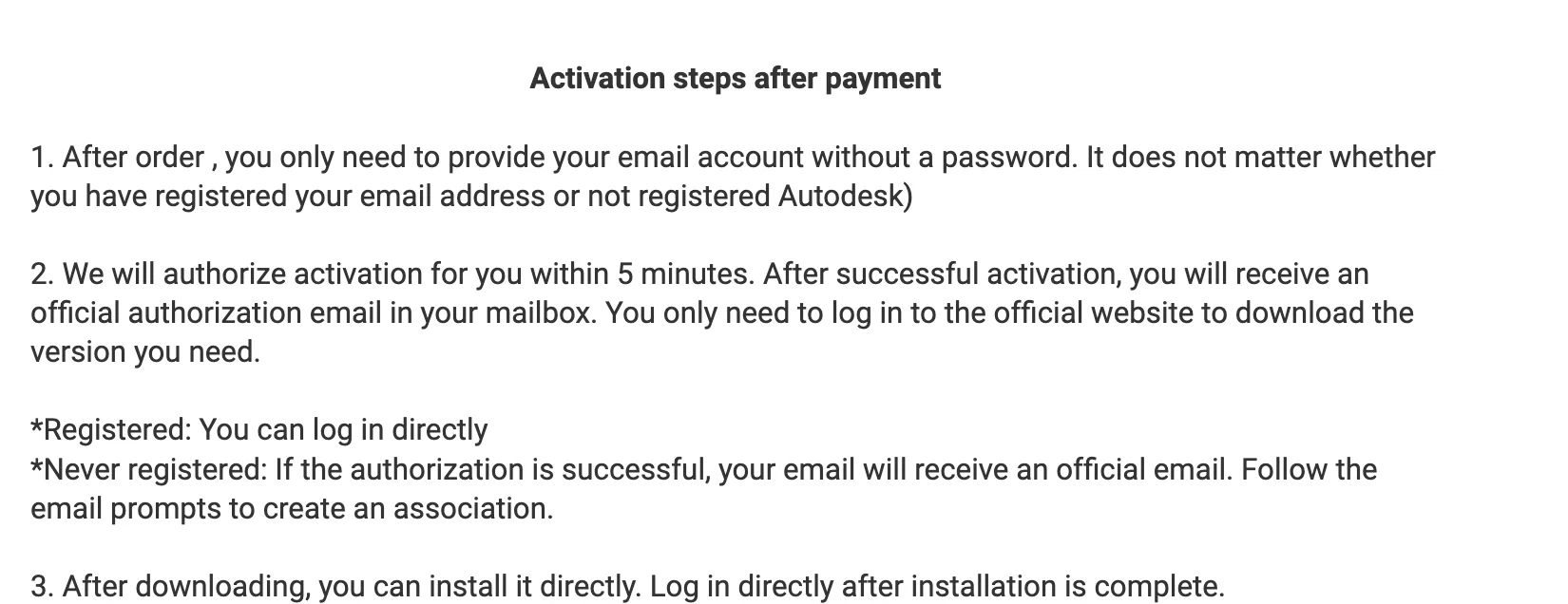Онлайн Оригинальный лицензионный ключ Auto/d/e/s/k AutoCAD 1 Годовая подписка 2024/2023/2022/2021 Для Windows/Mac/PC 2
