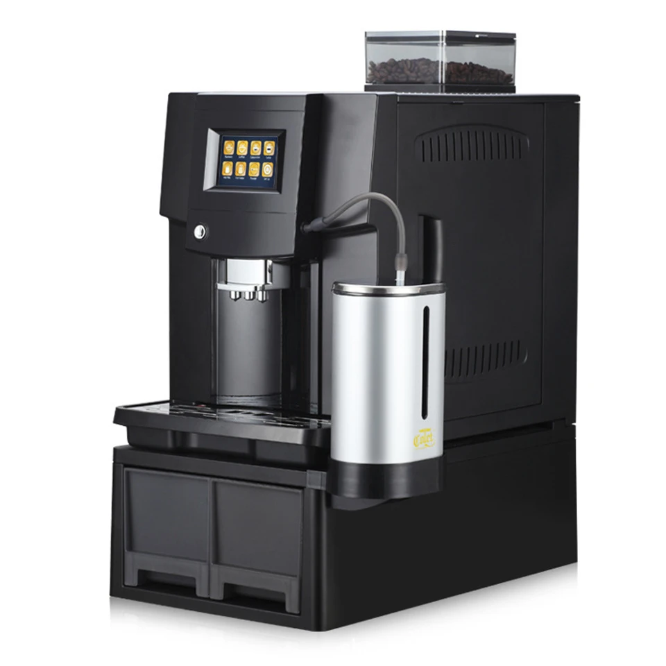 Touch Commerical Fully Automatic Coffee Machine LCD Espresso Coffee