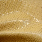 Skin Leather Shining Embossed Crocodile Skin Synthetic Leather For Making Bags