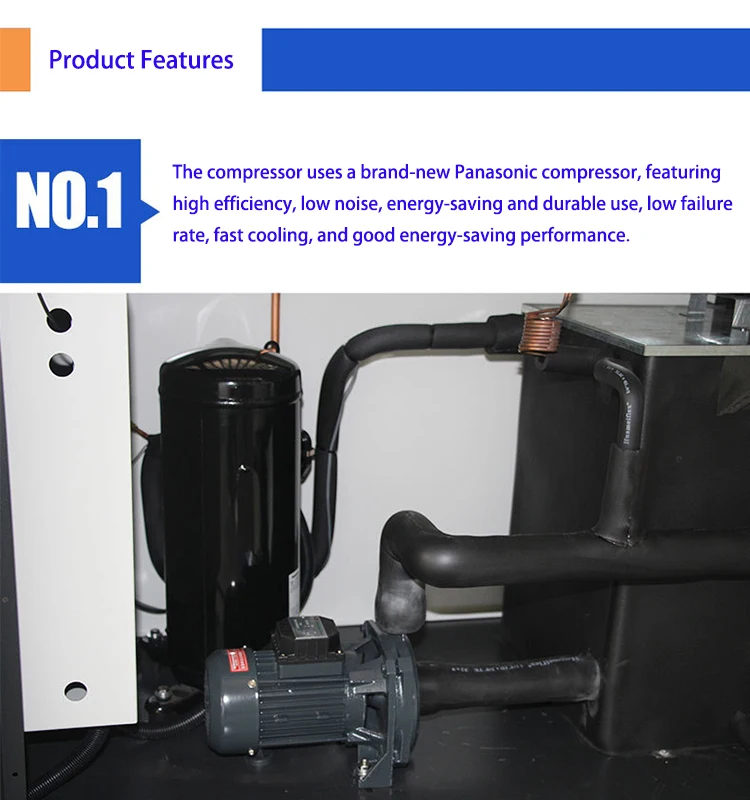 Industrial Chiller, R22/R404a/R407c/R134a, 18KW/6HP - detail 6