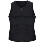 Men Sports Vest Most Popular Ultra Sweat Men Sports Zipper Neoprene Body Shaper Vest