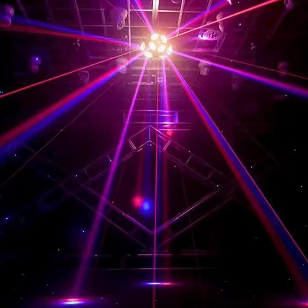 Football Lights Stage Lights Outdoor Christmas Laser LED Moving Head Professional Performance Disco Spotlights