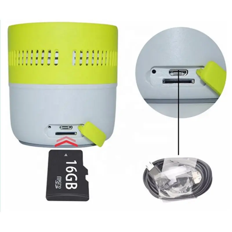 Custom Portable Outdoor Sport Wireless Speakers Blue Tooth Rechargeable Water Cup BT Speaker