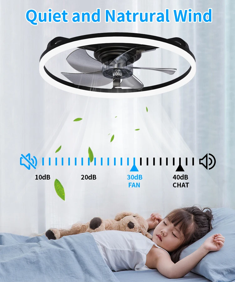 Ceiling Fan, LED, 3000-6500K, BLDC - detail 10