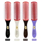 Brush Denman Fashion Brush Barbershop Styling 9 Rows Scalp Massage Hair Brush Detangle