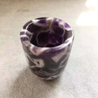Amethyst Natural Crystal Dream Amethyst Cup Hand Carved Crystal Crafts Cup Mug For Gift