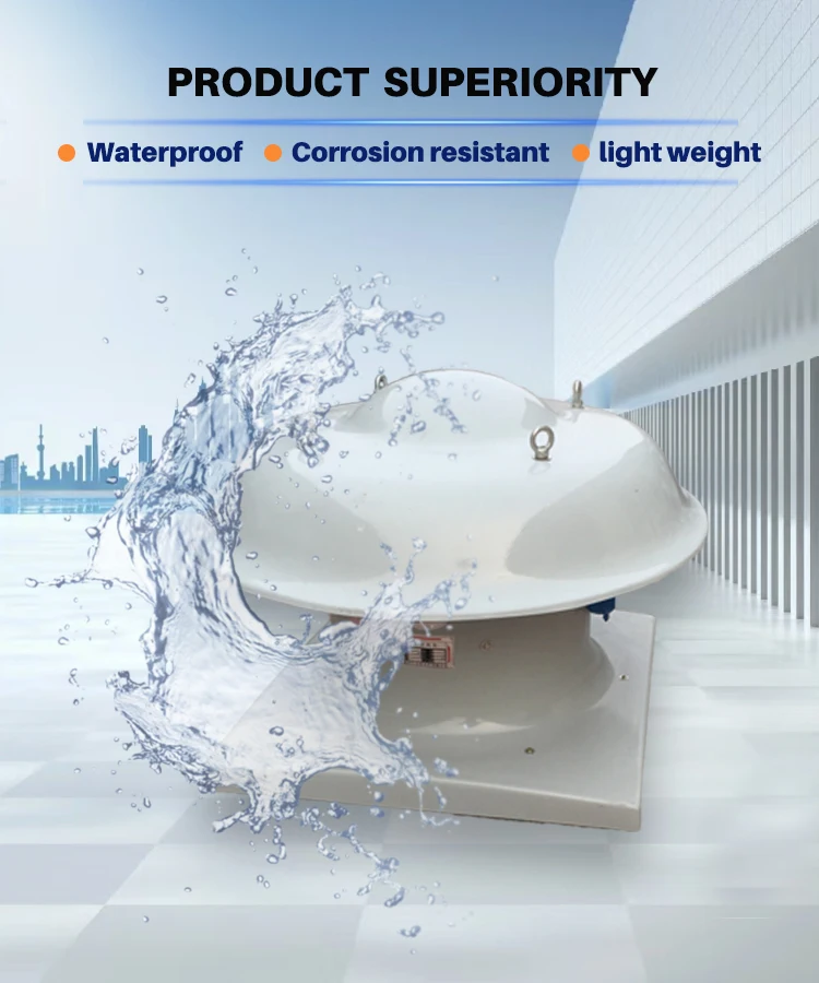 Roof Fan, Explosion-proof, 380 V, Plastic - detail 4