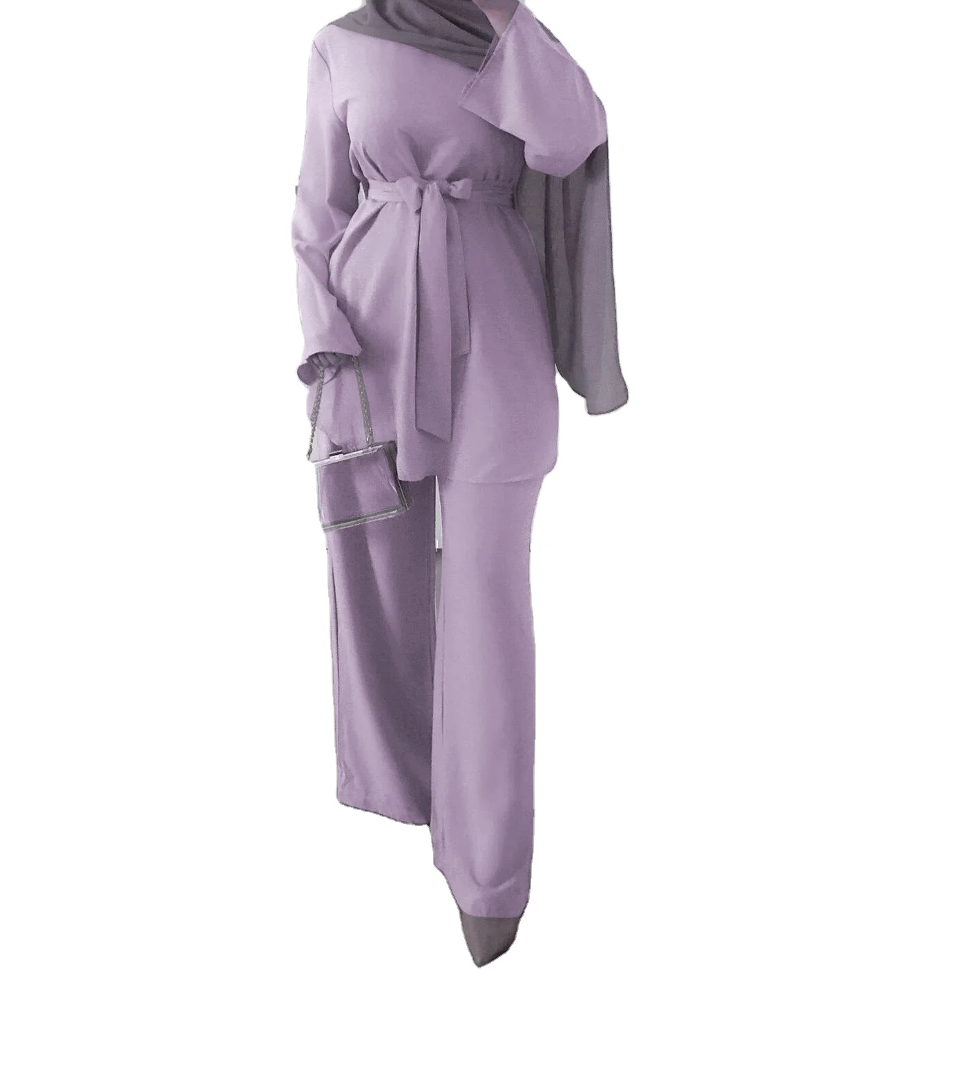 Fashion Simple Dress Set Half-length 