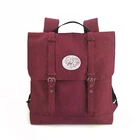 School Bags Custom Promotional Students School Bags Heathered Polyester Big Travel Backpack