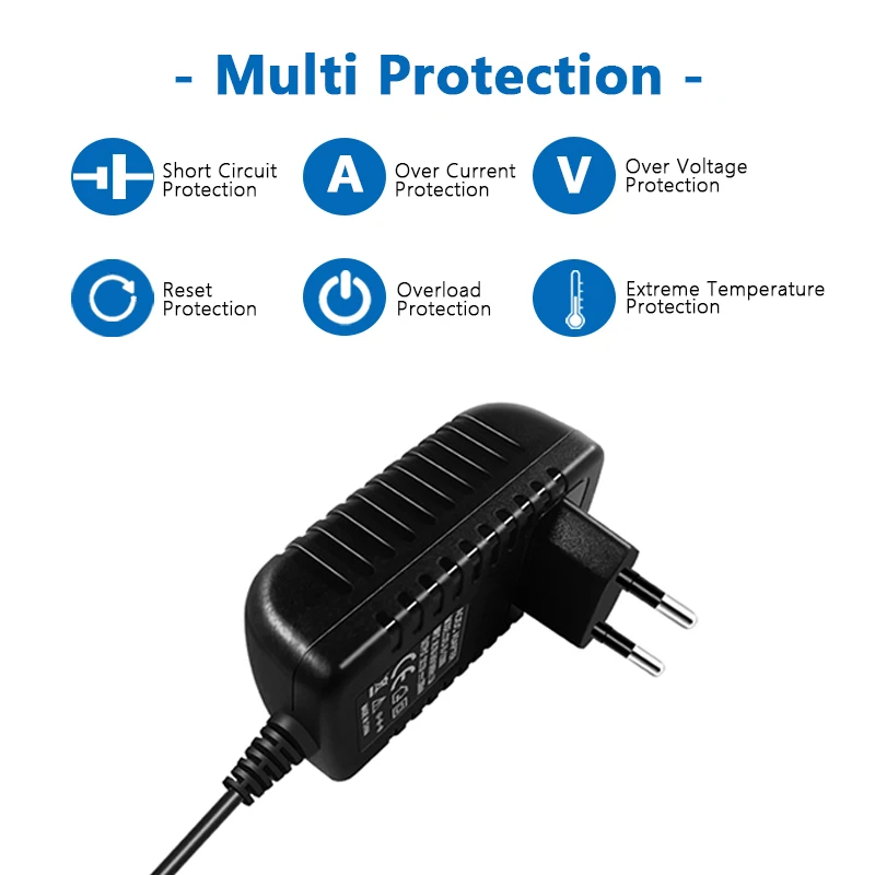 product 2025 high efficiency 9v 2a plug in power adapters easy and convenient connection-5