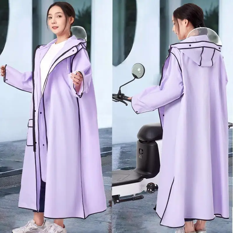 Wholesale Factory Direct Supply Electric Thickened ABS Plastic Motorcycle Raincoat-Business/Luxury Design Adjustable Waterproof