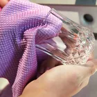 Clean Microfiber 2020 Hot Sale Household Cleaning Easy Clean Fish Scale Cleaning Cloth Microfiber For Home