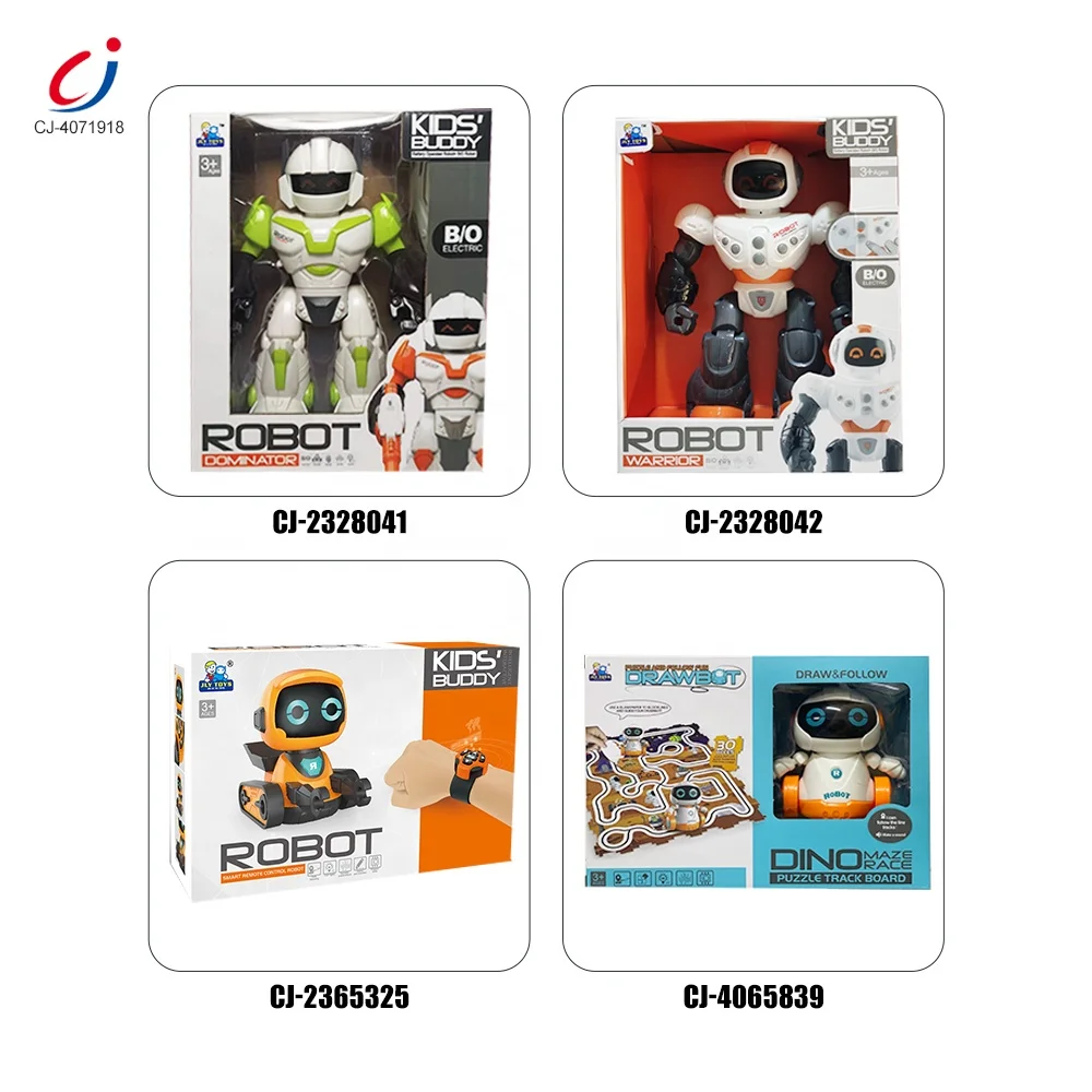 Chengji wholesale price kids educational toys smart intelligent robots walking programmable remote control robot with a tray