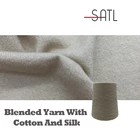 Yarn High Quality Yarn High Quality 75%Cotton 25%Silk Semi-worsted Yarn 2/50nm