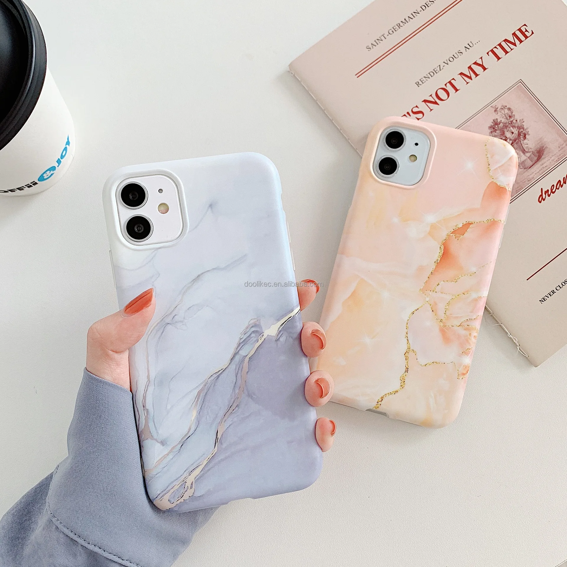 S21 Marble Casing Cell Phone Cases For Samsung Galaxy Note 8 9 10 S9 S10 S21 Plus Ultra Lite Case