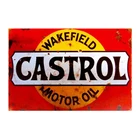 Metal Sign Gas Oil Retro Advert Metal Public Cast Metal Tin Car Motorcycle Tin Sign