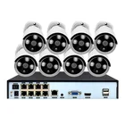 Ip Camera HOT 8ch POE NVR KITS IP Camera 5mp 4mp 1080p Waterproof Outdoor Infrared Cctv Network System