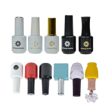 mini luxury cute fancy shaped oem private logo nail polish bottle