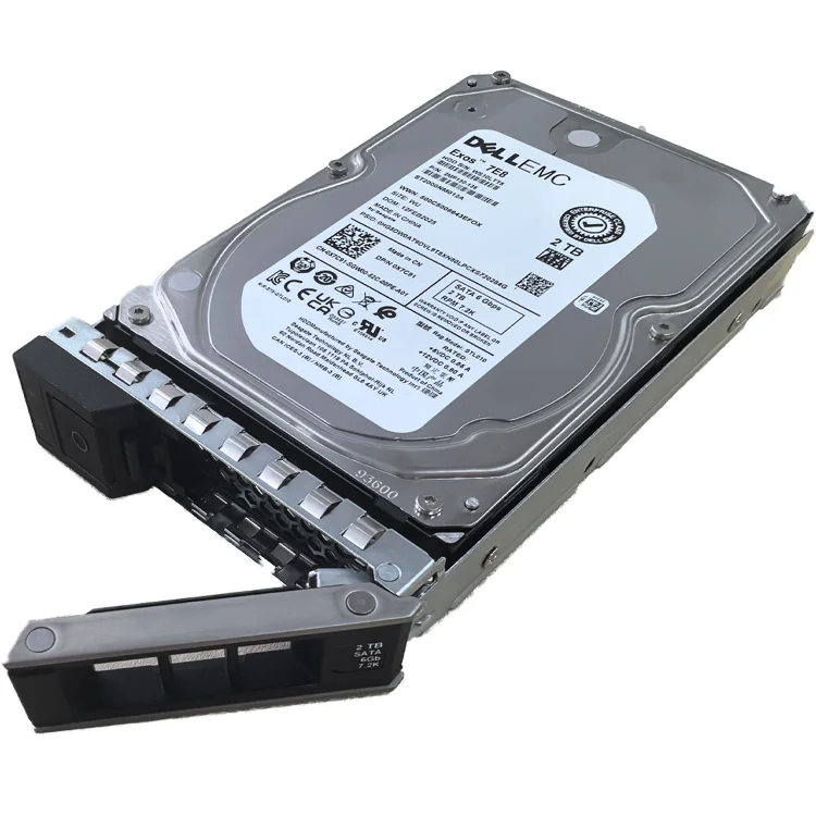 Dell 2TB SAS HDD Enterprise Disk 7.2ms Seek 256MB Cache Supports Hot-swappable PowerEdge RAID