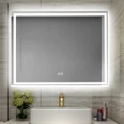 Decorative Customized Shape Backlit Led Mirror Bath Funiture Luxuries Led Lighted Mirror Decorative Barber Shop Mirrors