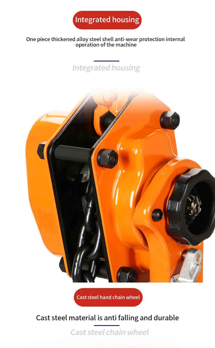 New Product Winch 10 Ton Ratchet 0.75t Vital Hoist With Brake Manual