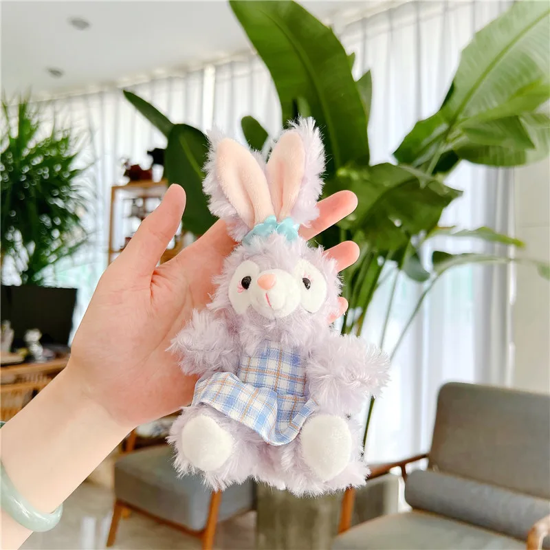 Wholesale Kawaii Bunny Cartoon Anime Llaveros Cute StellaLou Kids toys Bag accessories Plush Toys Plush key chains