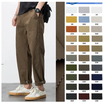 100% cotton Cut Pieces Fabric Roll Pant Fabric 100% Cotton Twill Stretch Polyester Fabric For Hiking Pant