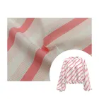 MIZUDA TEXTILE New Design Woven Poplin Fabric 100 Cotton Digital Printed Stripe Low MOQ Lightweight